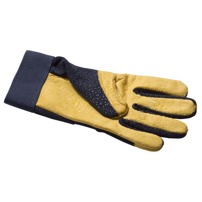 Wells Lamont HydraHyde Men's Indoor/Outdoor Work Gloves Blue/Yellow M 1 pair