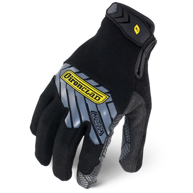 Ironclad Command Grip XL Silicone and Neoprene Black Grip Gloves