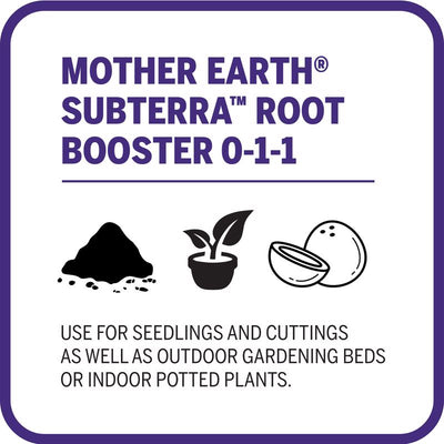 Mother Earth Subterra Root Booster Liquid All Plants Plant Supplement 1 qt