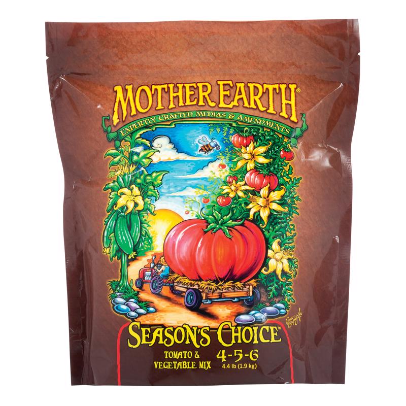 Mother Earth Seasons Choice Vegetables 4-5-6 Fertilizer 4.4 lb