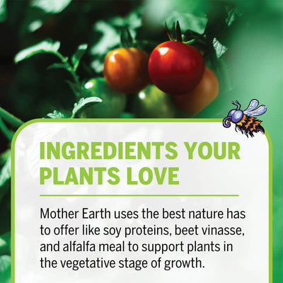 Mother Earth LiquiCraft Grow Tomatoes 4-3-3 Plant Fertilizer 1 gal