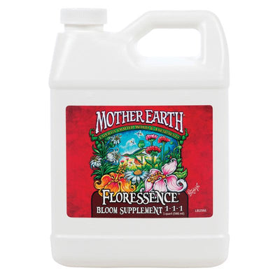 Mother Earth Liquid Floressence Bloom Plant Supplement 1 qt