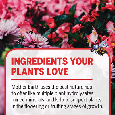 Mother Earth Liquid Floressence Bloom Plant Supplement 1 qt