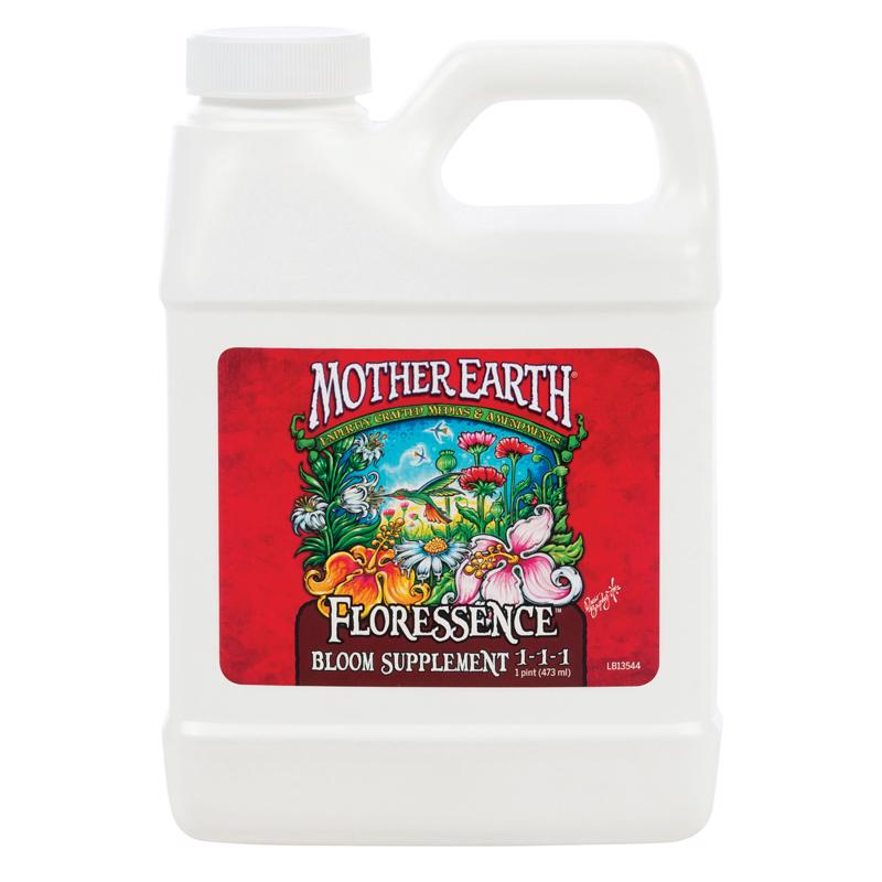 Mother Earth Liquid Floressence Bloom Plant Supplement 1 pt