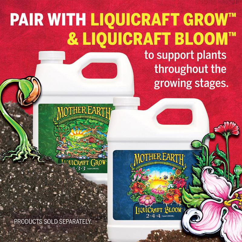 Mother Earth Liquid Floressence Bloom Plant Supplement 1 pt