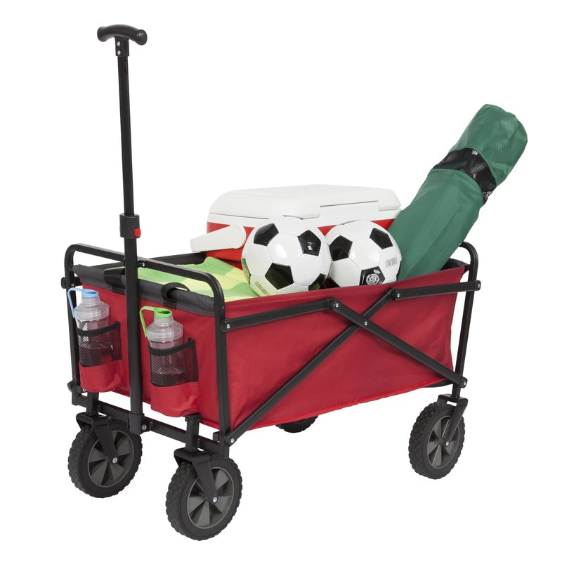 Seina Road Warrior Polyester Fabric Utility Cart 3.6 ft│