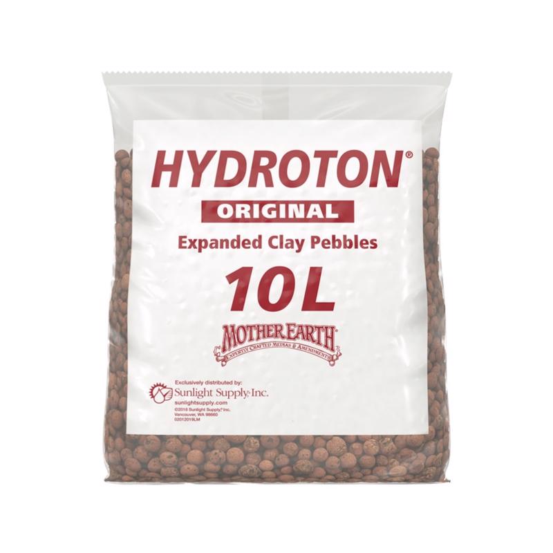 Mother Earth Hydroton Brown Clay Pebbles 10 lb