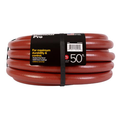 Gilmour 3/4 in. D X 50 ft. L Heavy Duty Professional Grade Commercial Grade Hose Red