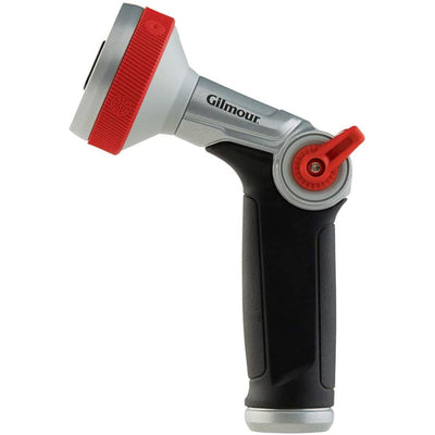 Gilmour 5 Pattern Adjustable Multi-Pattern Metal Hose Nozzle