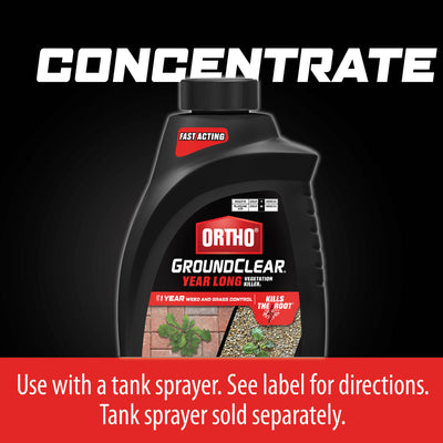 Ortho GroundClear Year Long Vegetation Killer Concentrate 32 oz