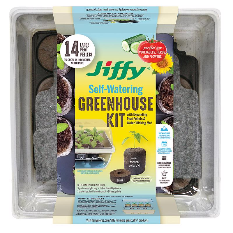 Jiffy 14 Cells 11 in. H X 11 in. W Seed Starting Kit 1 pk