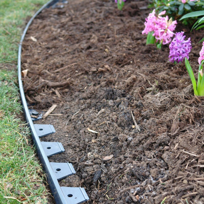 Dimex Easyflex No-dig 20' Edging with 6 Spikes