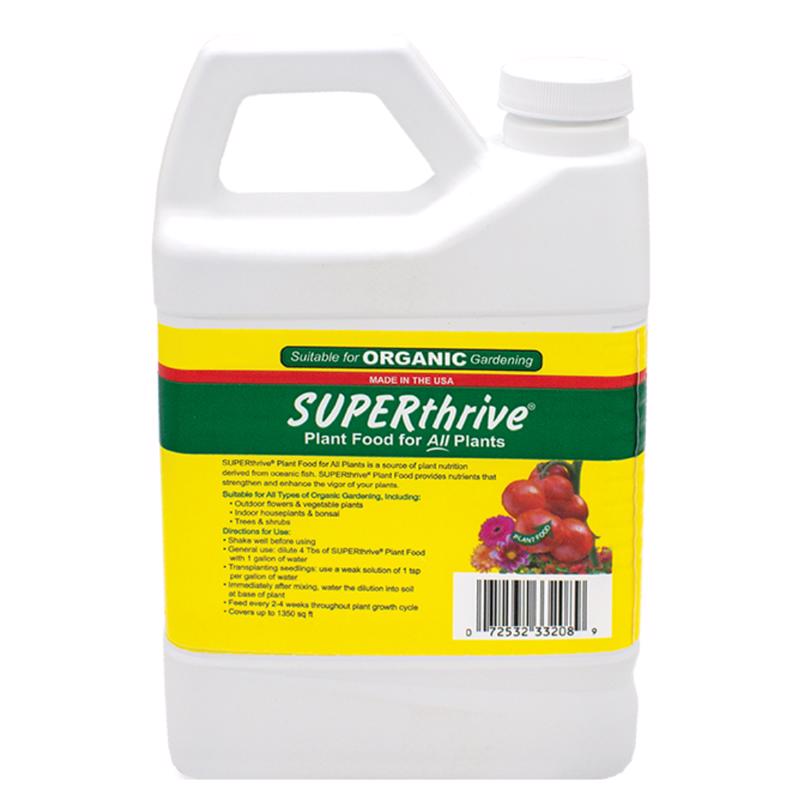 SUPERthrive Organic Liquid Multiple Plant Food 1 qt