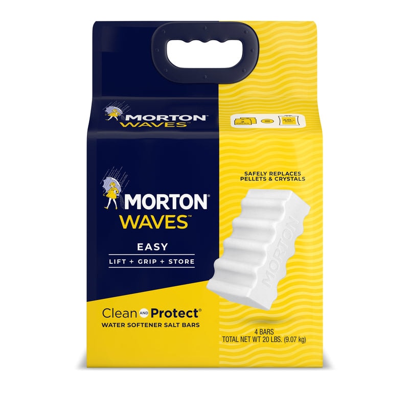 Morton Waves Water Softener Salt Bar 20 lb