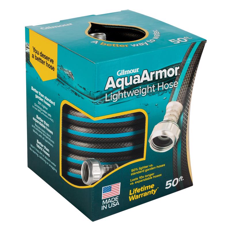 Gilmour AquaArmor 1/2 in. D X 50 ft. L Lightweight Garden Hose