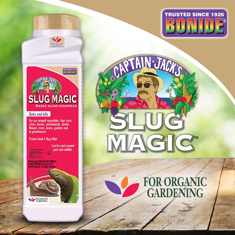 Bonide Slug Magic Organic Insect Killer Pellets 1.5 lb