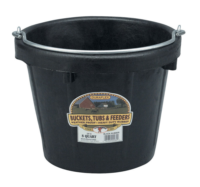 Little Giant 8 qt Pail Black