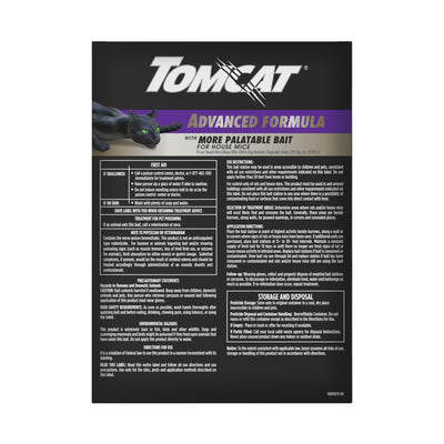 Tomcat Advanced Bait Station and Bait Blocks For Rats 1 pk