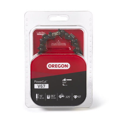 Oregon PowerCut V67 16 in. 67 links Chainsaw Chain