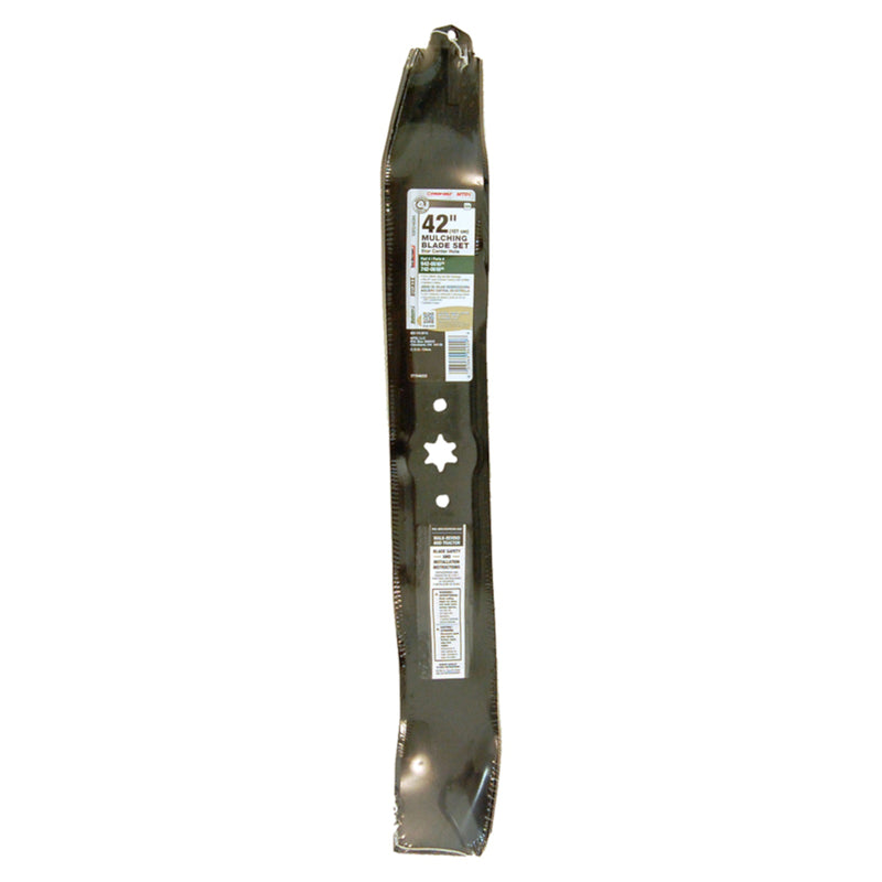MTD Genuine Parts 42 in. 3-in-1 Mower Blade Set For Riding Mowers 2 pk