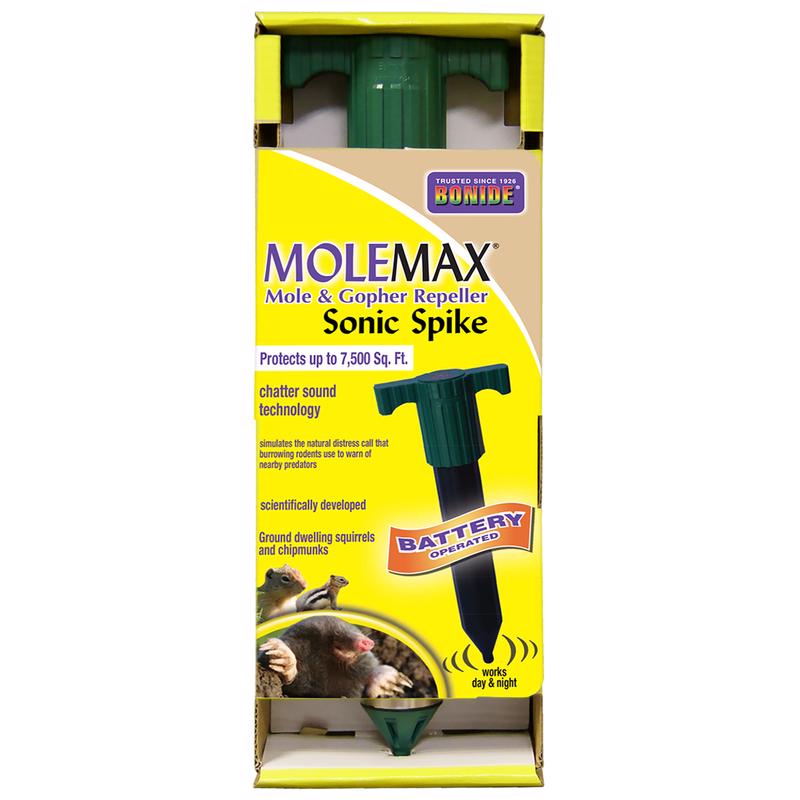 Bonide MoleMax Animal Repellent Stake For Gophers and Moles