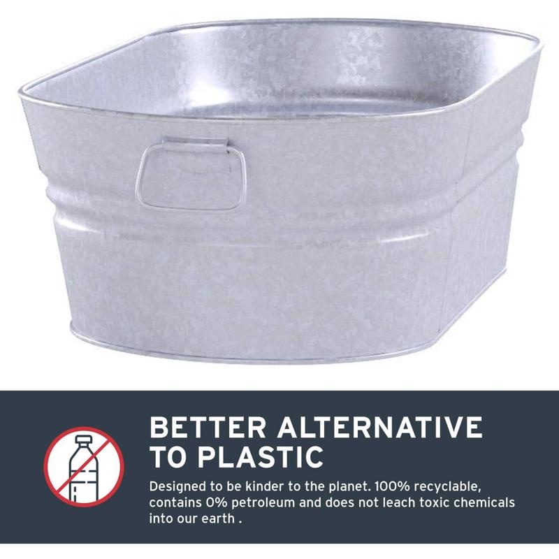 Behrens 7.5 gal Steel Tub Oval