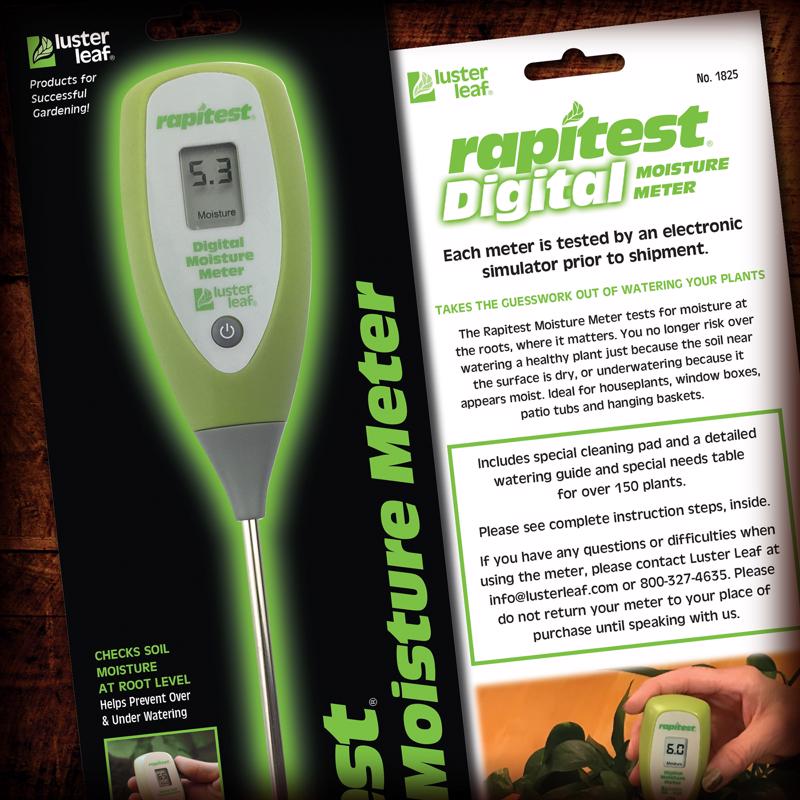 Luster Leaf Digital Moisture Meter 1 pk