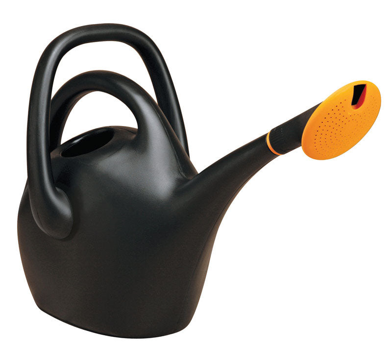 Bloem EZ Pour Black 2.6 gal Resin Watering Can