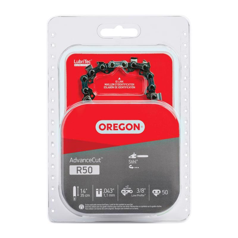 Oregon AdvanceCut R50 14 in. 50 links Chainsaw Chain