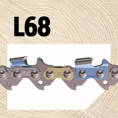 Oregon ControlCut L68 18 in. 68 links Chainsaw Chain