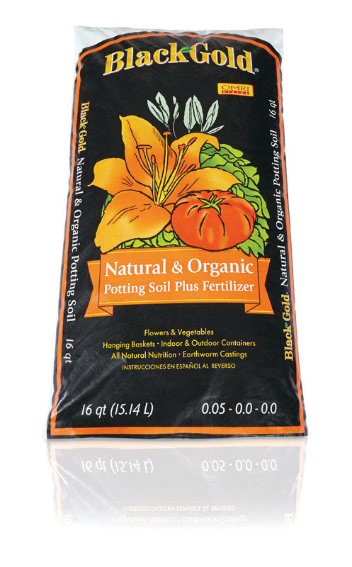 Black Gold Organic All Purpose Potting Mix 16 qt