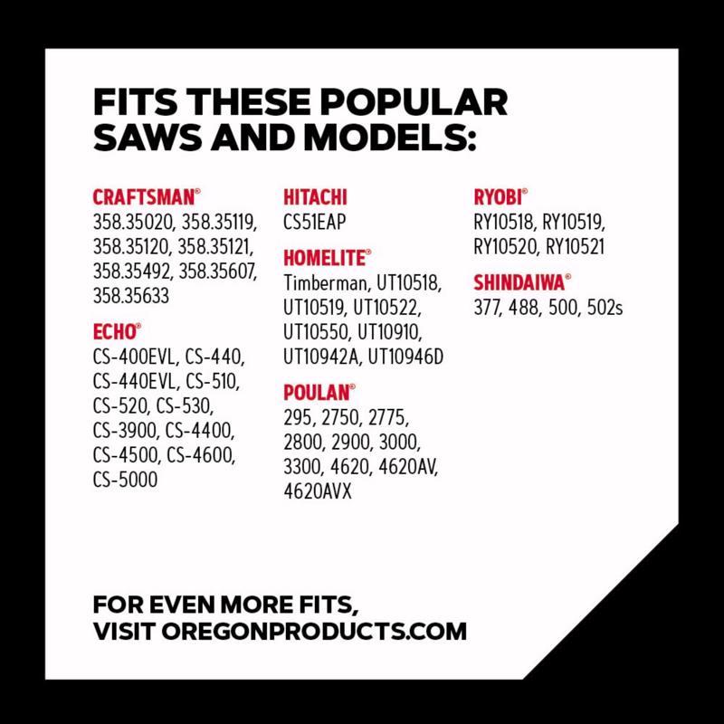 Oregon AdvanceCut 37977 20 in. 78 links Bar and Chain Combo