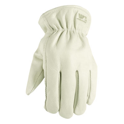 Wells Lamont Men's Driver Work Gloves Ivory M 1 pair