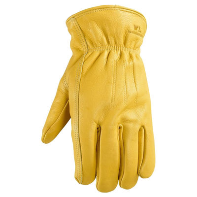 Wells Lamont Men's Outdoor Cold Weather Work Gloves Tan/Yellow XL 1 pair