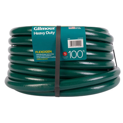 Gilmour Flexogen 3/4 in. D X 100 ft. L Heavy Duty Garden Hose Green