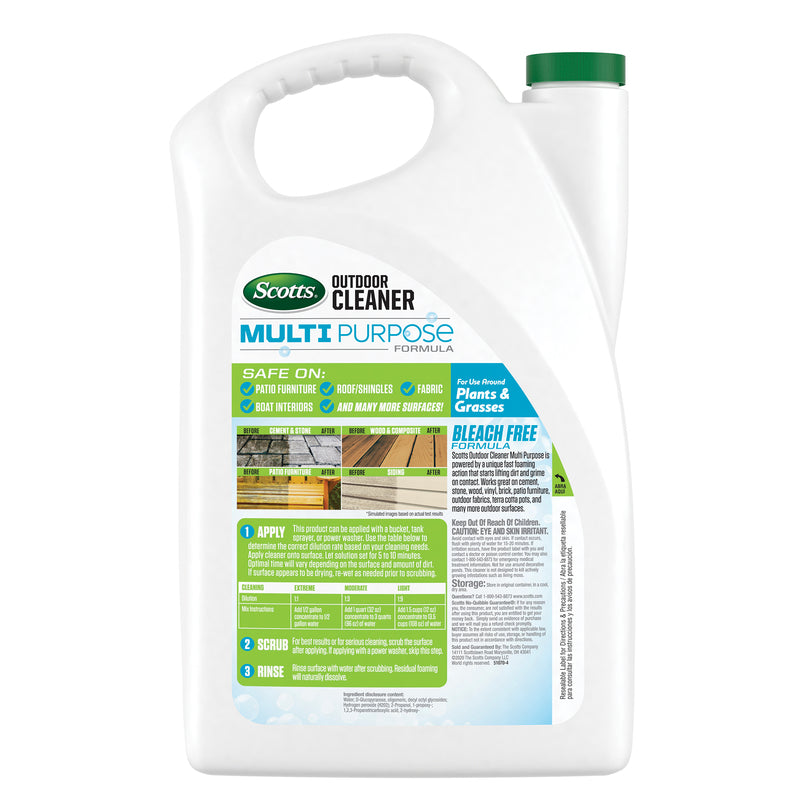 Scotts Multi Purpose Formula Outdoor Cleaner Concentrate 1 gal Liquid