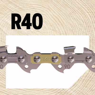 Oregon AdvanceCut R40 10 in. 40 links Chainsaw Chain