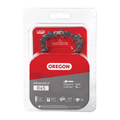 Oregon AdvanceCut R45 12 in. 45 links Chainsaw Chain