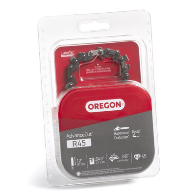 Oregon AdvanceCut R45 12 in. 45 links Chainsaw Chain