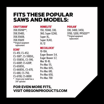 Oregon AdvanceCut D70 20 in. 70 links Chainsaw Chain