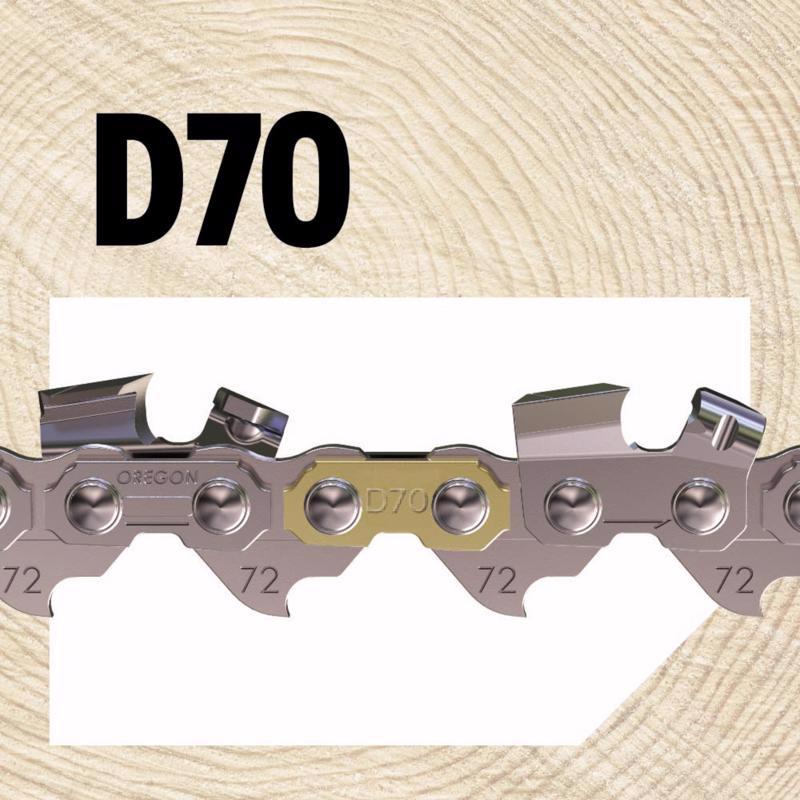 Oregon AdvanceCut D70 20 in. 70 links Chainsaw Chain