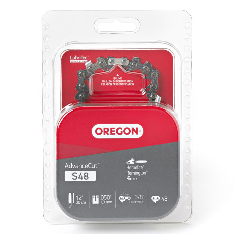 Oregon AdvanceCut S48 12 in. 48 links Chainsaw Chain