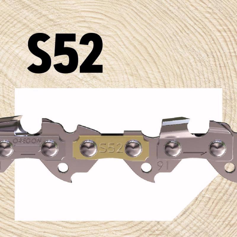 Oregon AdvanceCut S52 14 in. 52 links Chainsaw Chain