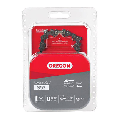 Oregon AdvanceCut S53 14 in. 53 links Chainsaw Chain