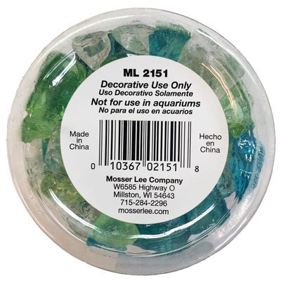 Mosser Lee Mystical Sea Glass Assorted Vase Filler 2 lb