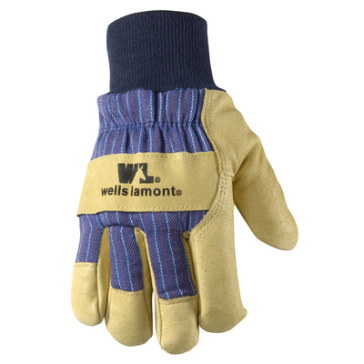 Wells Lamont Men's Cold Weather Work Gloves Tan/Blue XXL 1 pk