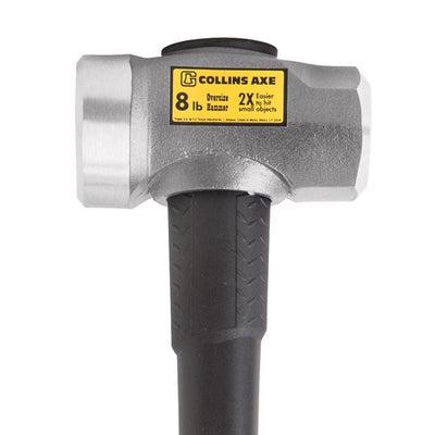 Collins 8 lb Steel Sledge Hammer 35 in. Fiberglass Handle