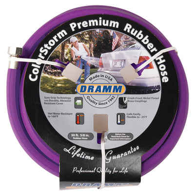 Dramm ColorStorm 5/8 in. D X 50 ft. L Heavy Duty Premium Grade Garden Hose Assorted