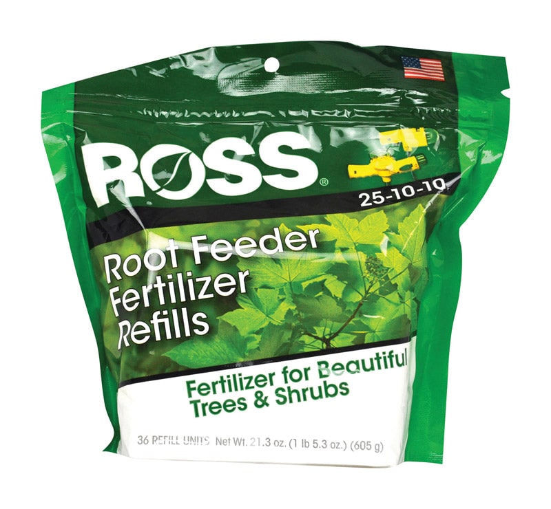 Ross Acid-Loving Plants 25-10-10 Root Feeder Fertilizer Refills 36 ct