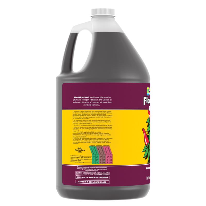 General Hydroponics Floramicro Nutrient System 1